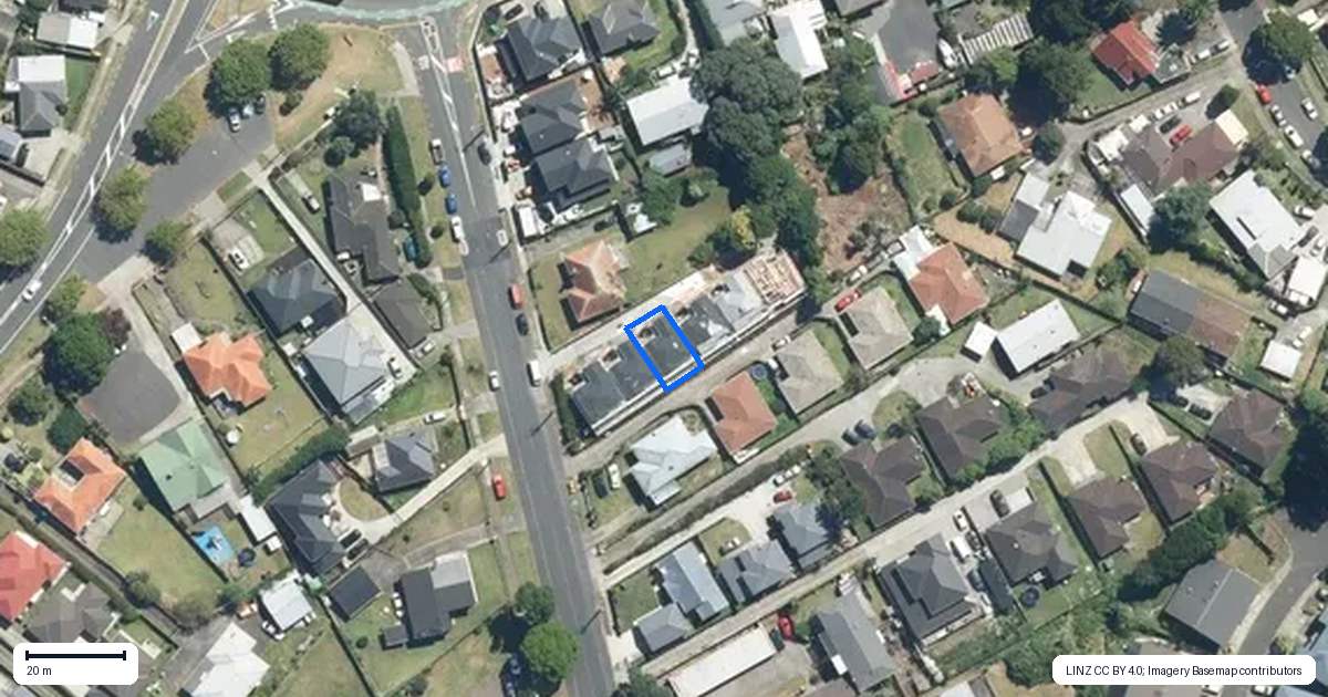 Property context map for 20C Park Avenue, Papatoetoe, Auckland