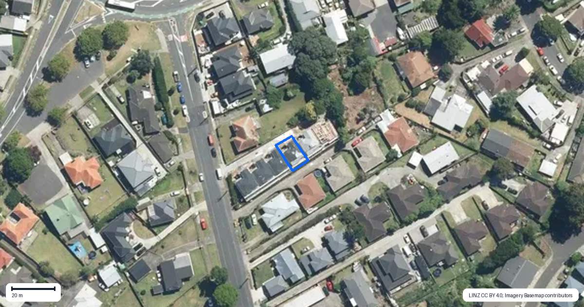 Property context map for 20D Park Avenue, Papatoetoe, Auckland