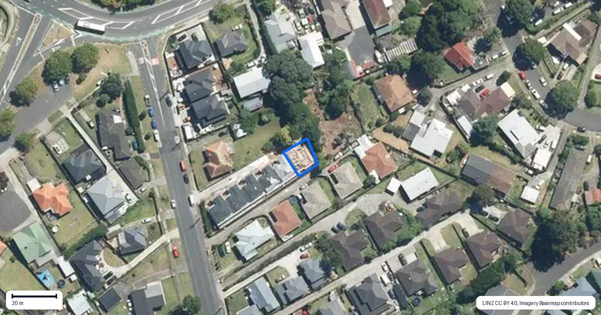 Property context map for 20F Park Avenue, Papatoetoe, Auckland