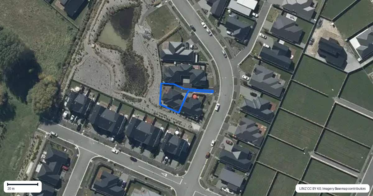Property context map for 33 Matai Springs Drive, Halswell, Christchurch