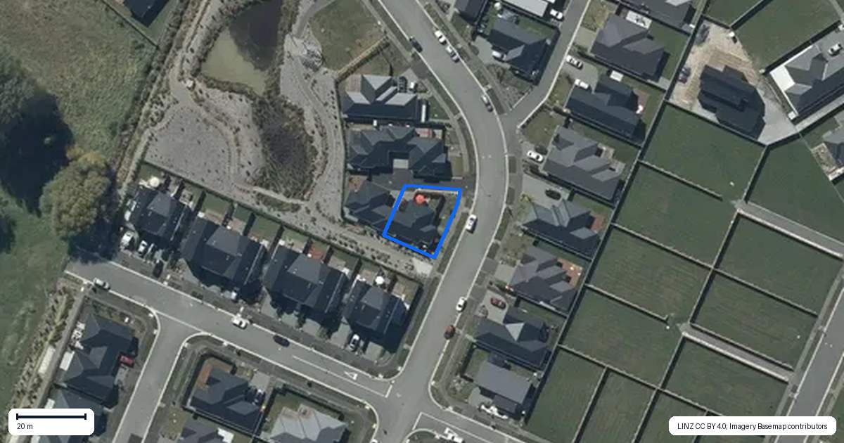 Property context map for 31 Matai Springs Drive, Halswell, Christchurch