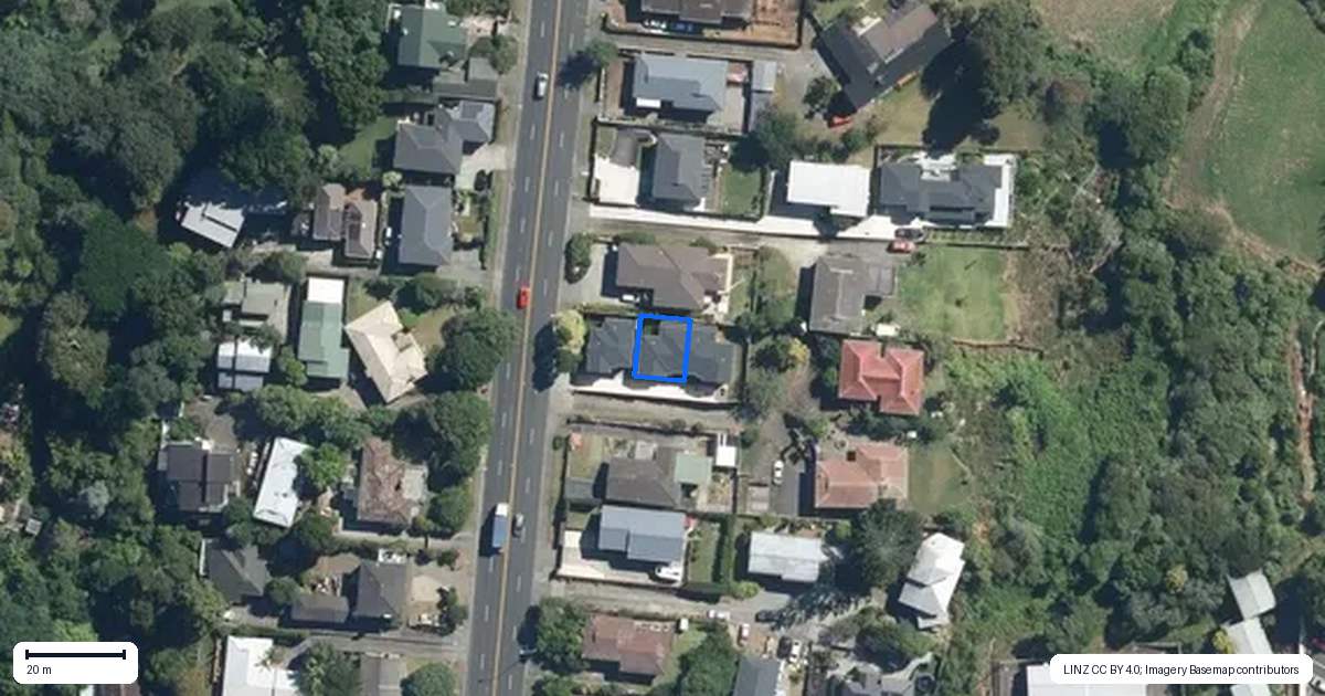 Property context map for 83A Queenstown Road, Onehunga, Auckland