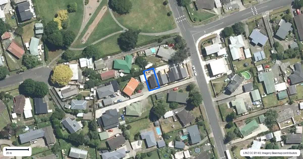 Property context map for 13D Goodwin Drive, Rosehill, Papakura