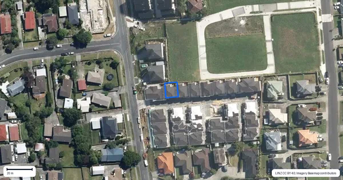 Property context map for 3 Elegant Lane, Ranui, Auckland