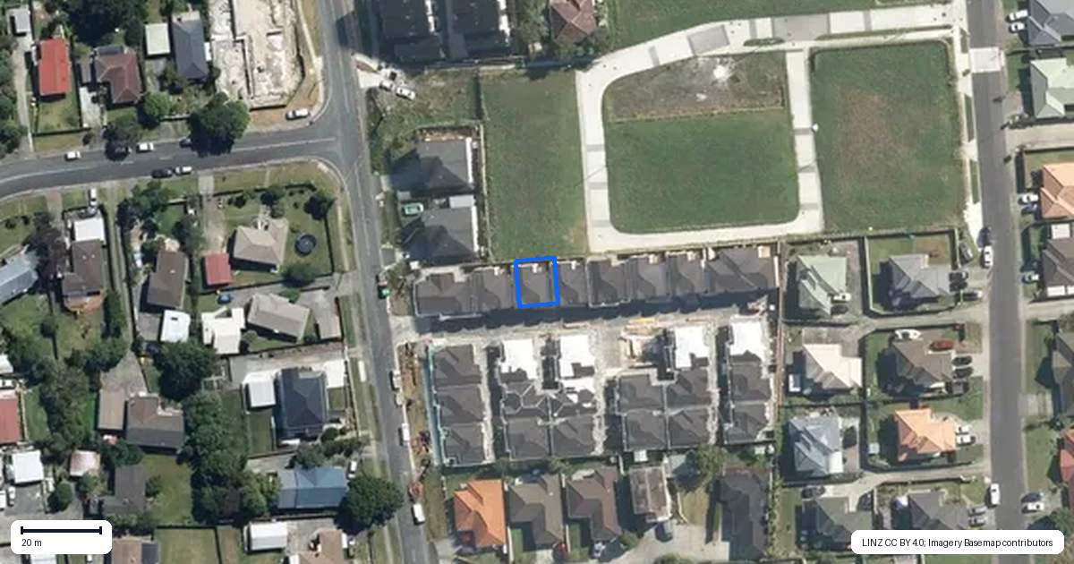 Property context map for 5 Elegant Lane, Ranui, Auckland