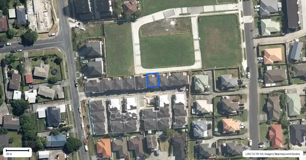 Property context map for 11 Elegant Lane, Ranui, Auckland