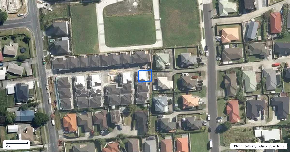 Property context map for 26 Elegant Lane, Ranui, Auckland