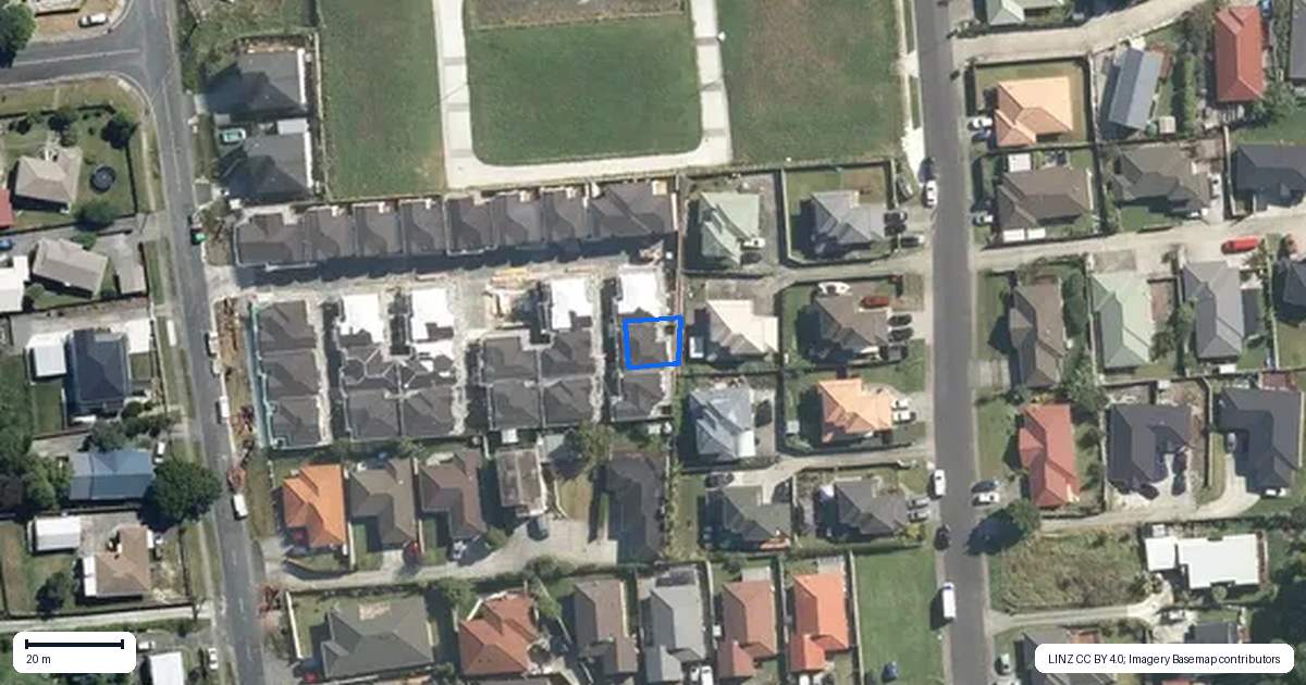 Property context map for 28 Elegant Lane, Ranui, Auckland
