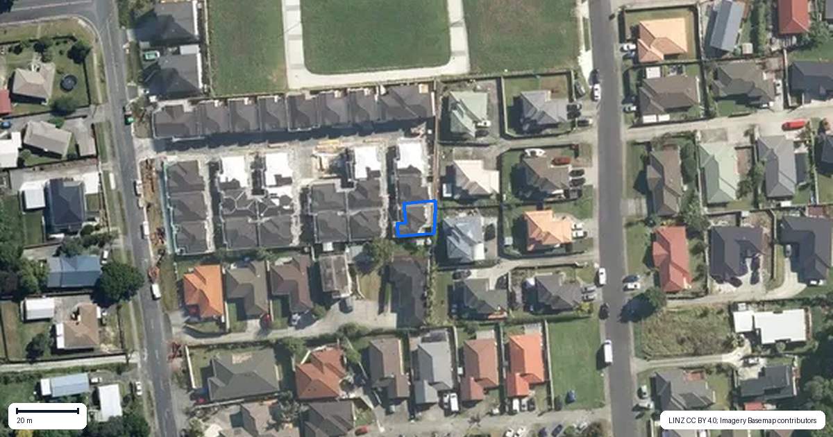 Property context map for 30 Elegant Lane, Ranui, Auckland