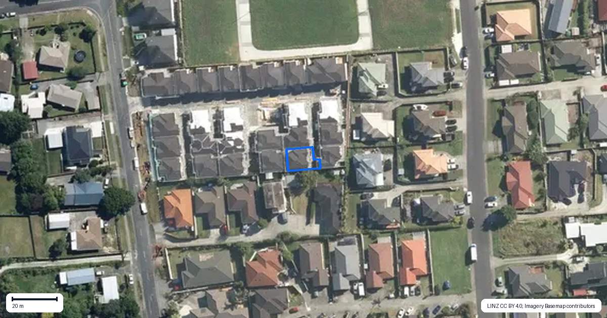 Property context map for 24 Elegant Lane, Ranui, Auckland