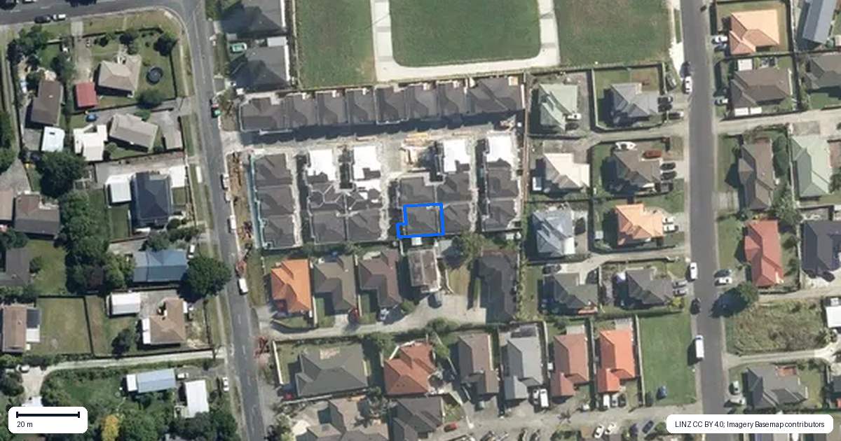Property context map for 18 Elegant Lane, Ranui, Auckland