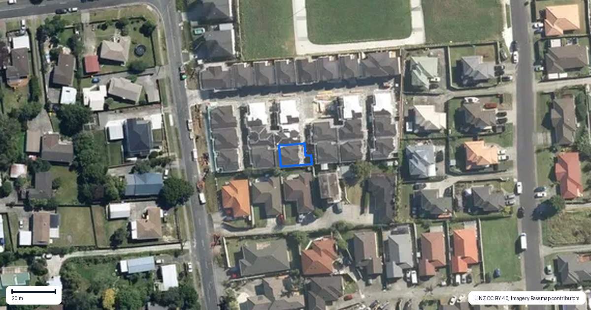Property context map for 14 Elegant Lane, Ranui, Auckland