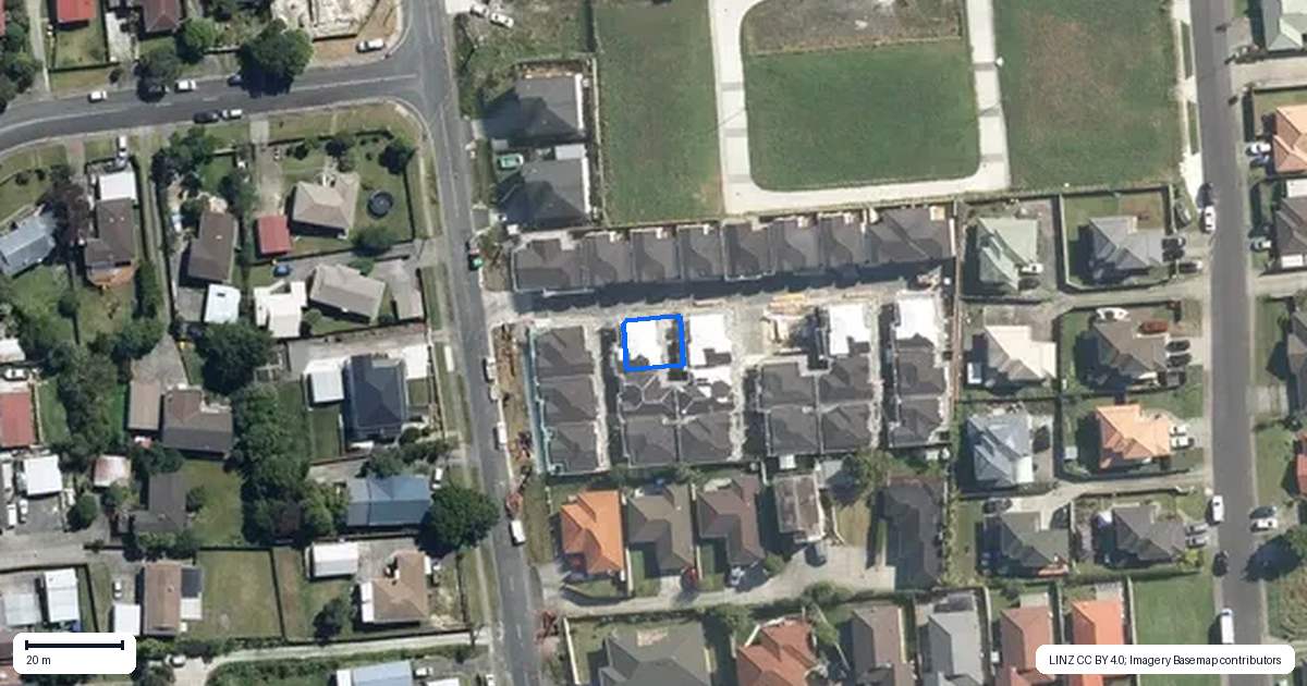 Property context map for 4 Elegant Lane, Ranui, Auckland