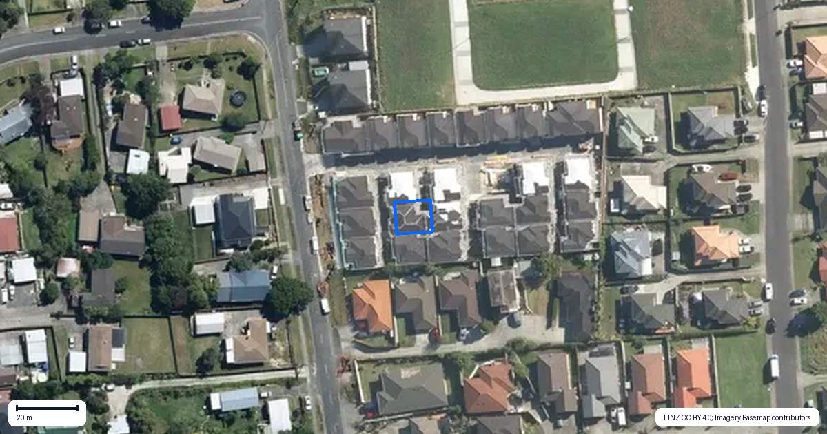 Property context map for 6 Elegant Lane, Ranui, Auckland