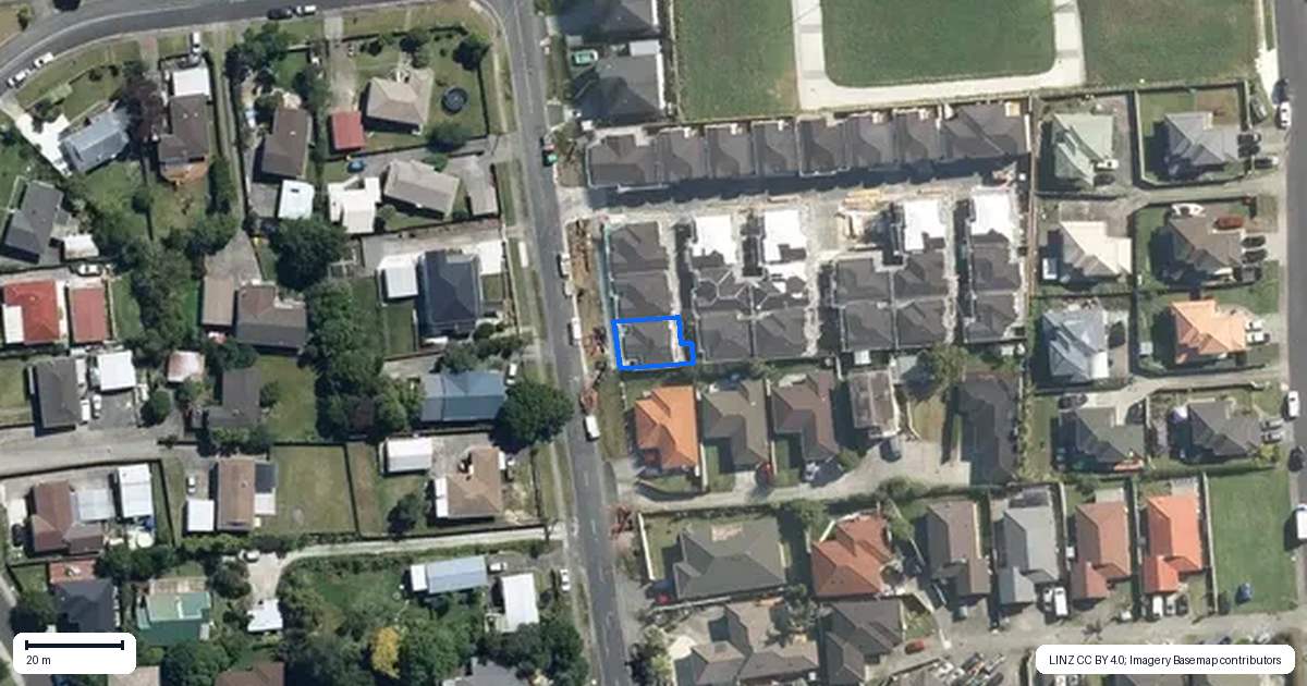 Property context map for 36 Hetherington Road, Ranui, Auckland
