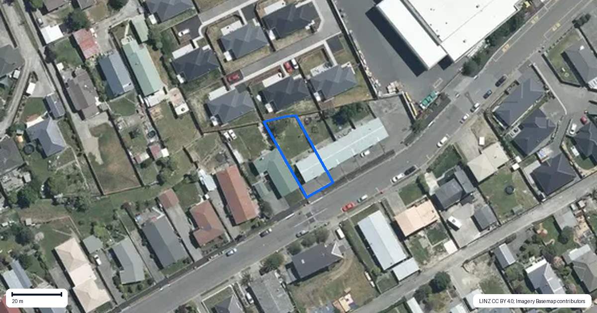 Property context map for 1/59 Ranui Avenue, Waimataitai, Timaru
