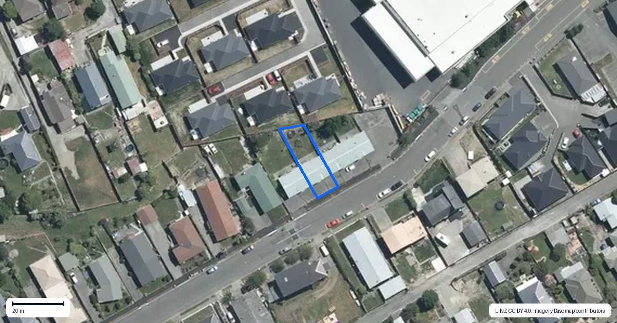 Property context map for 2/59 Ranui Avenue, Waimataitai, Timaru