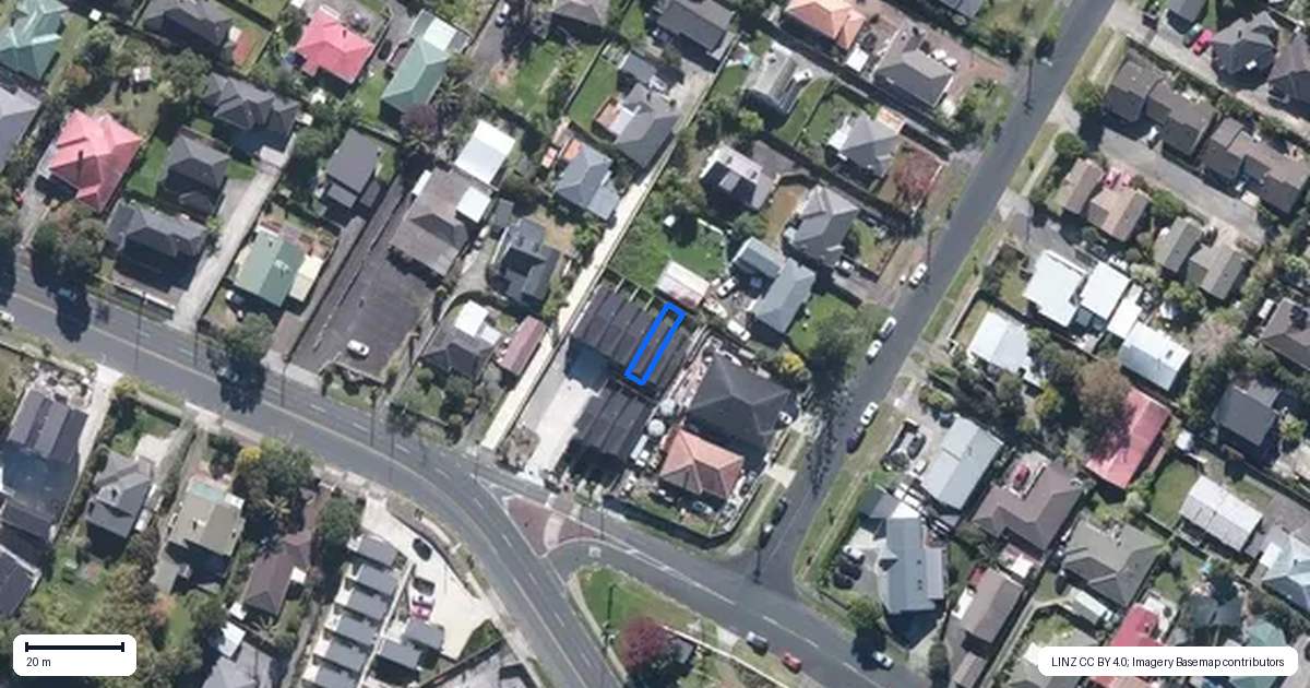 Property context map for 8/267 Great North Road, Henderson, Auckland
