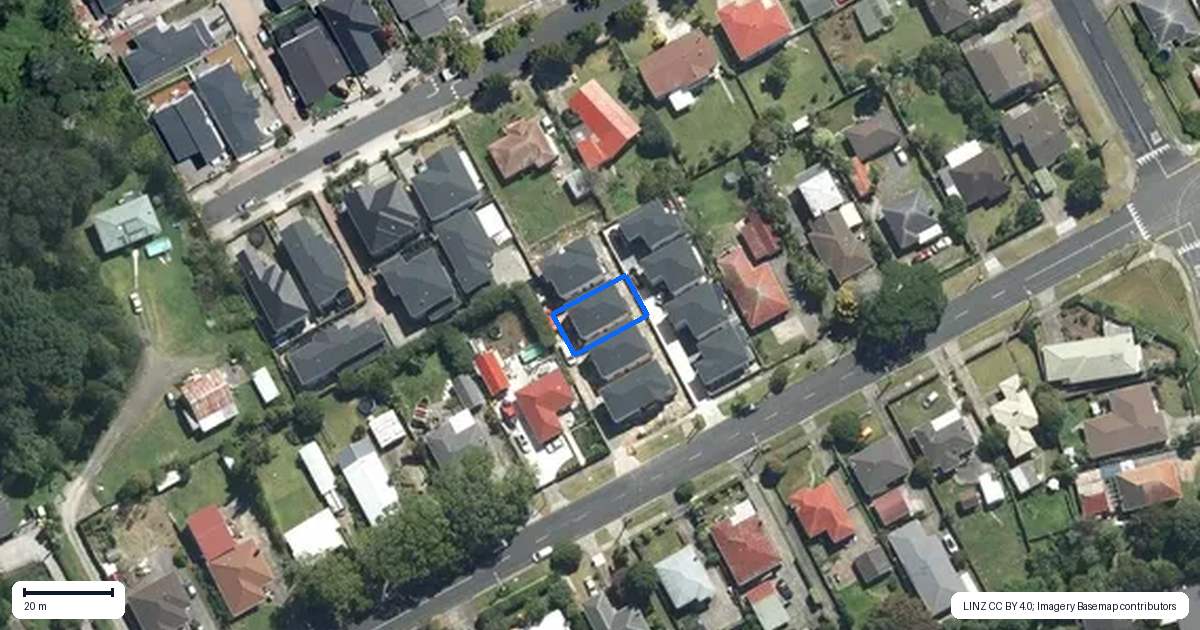 Property context map for 145C Seabrook Avenue, New Lynn, Auckland