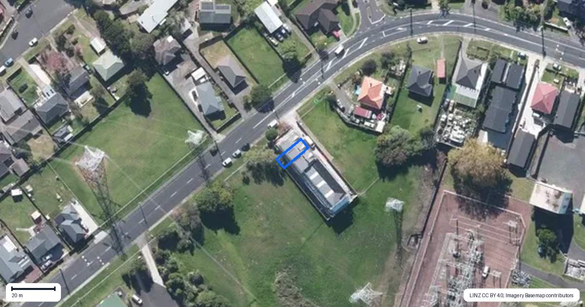 Property context map for 2/34 Lincoln Park Avenue, Massey, Auckland