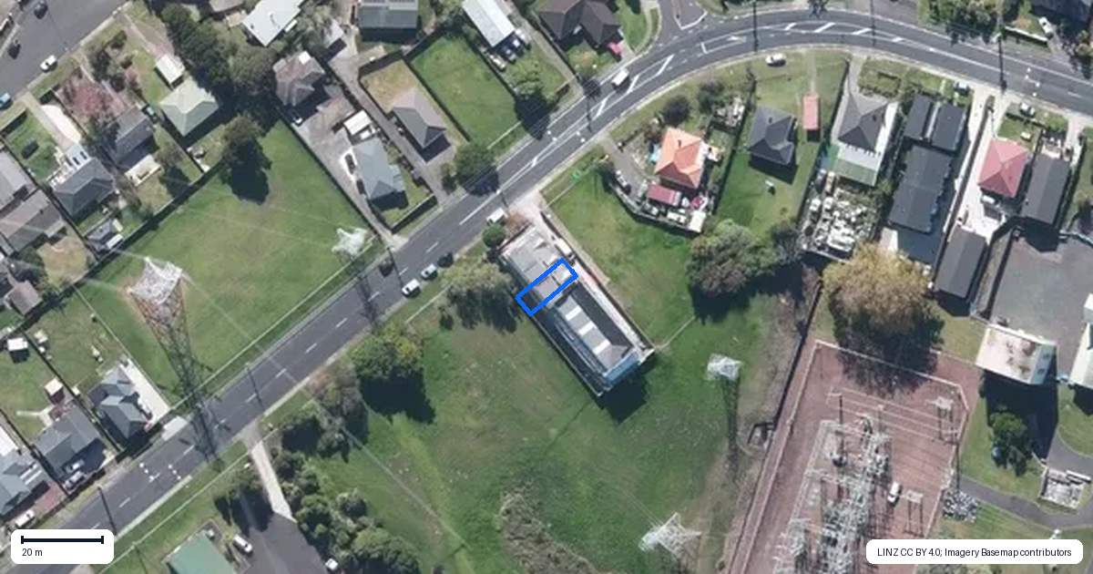 Property context map for 3/34 Lincoln Park Avenue, Massey, Auckland