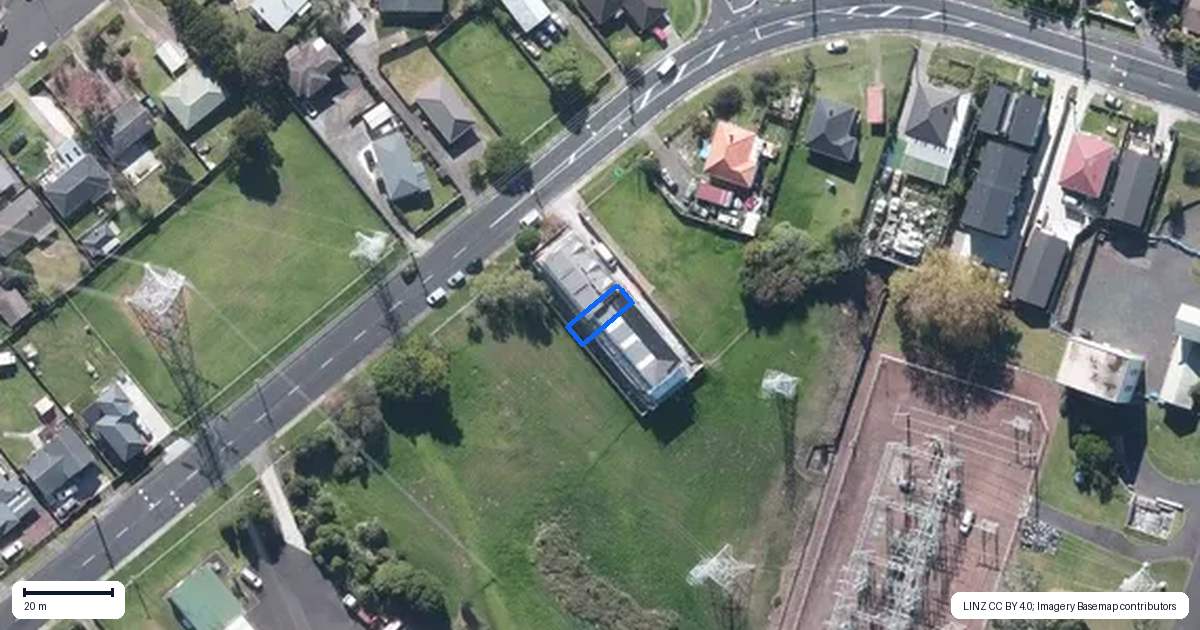 Property context map for 4/34 Lincoln Park Avenue, Massey, Auckland