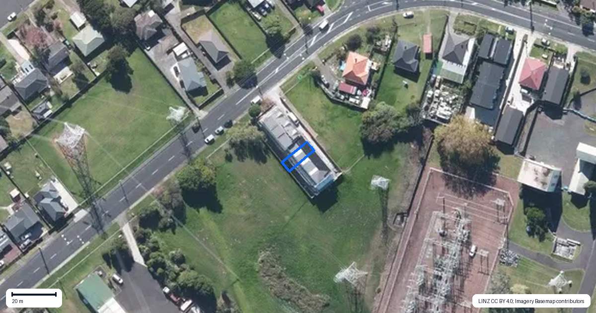 Property context map for 5/34 Lincoln Park Avenue, Massey, Auckland