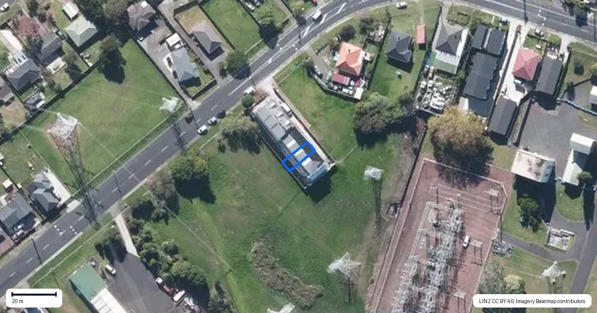 Property context map for 6/34 Lincoln Park Avenue, Massey, Auckland