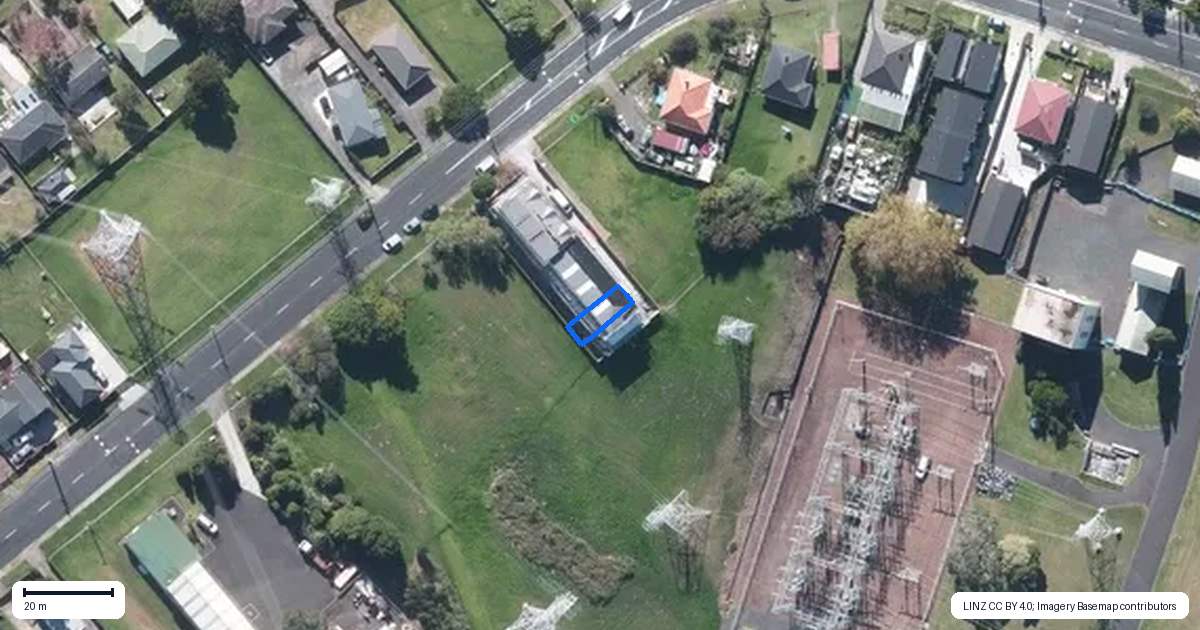 Property context map for 7/34 Lincoln Park Avenue, Massey, Auckland