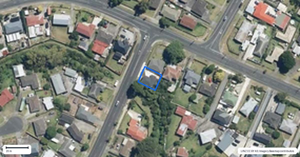 Property context map for 81 Wickman Way, Mangere East, Auckland