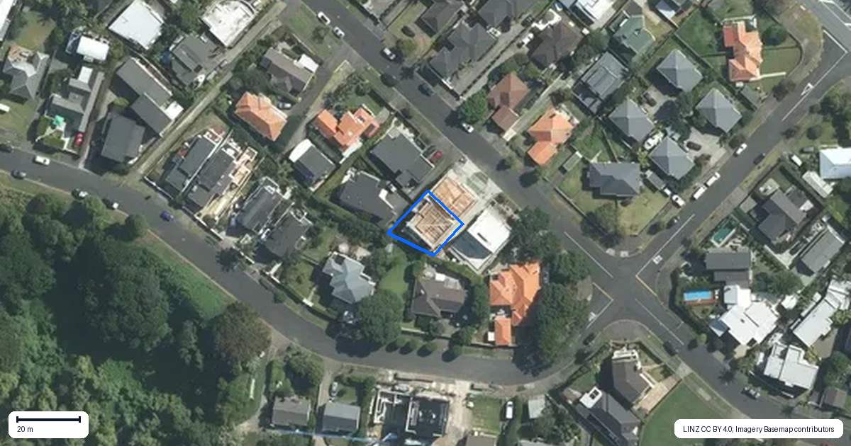 Property context map for 29A Rautara Street, Orakei, Auckland