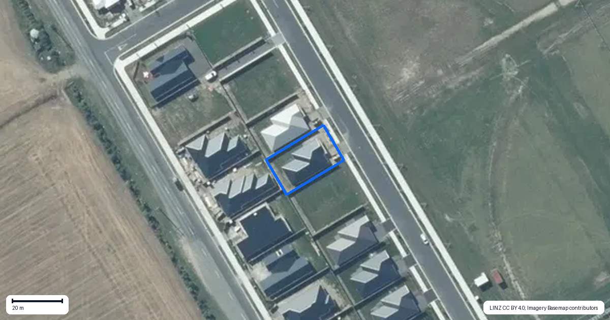 Property context map for 12 Privet Way, Rolleston