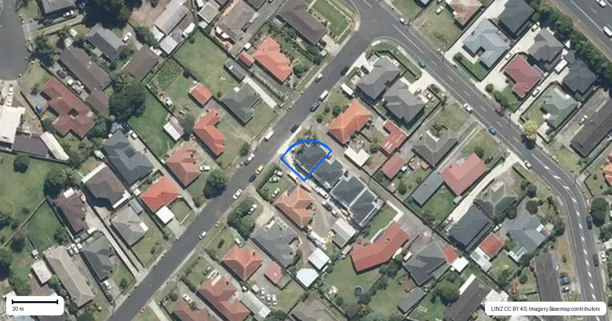 Property context map for 31A Sunnyside Crescent, Papatoetoe, Auckland