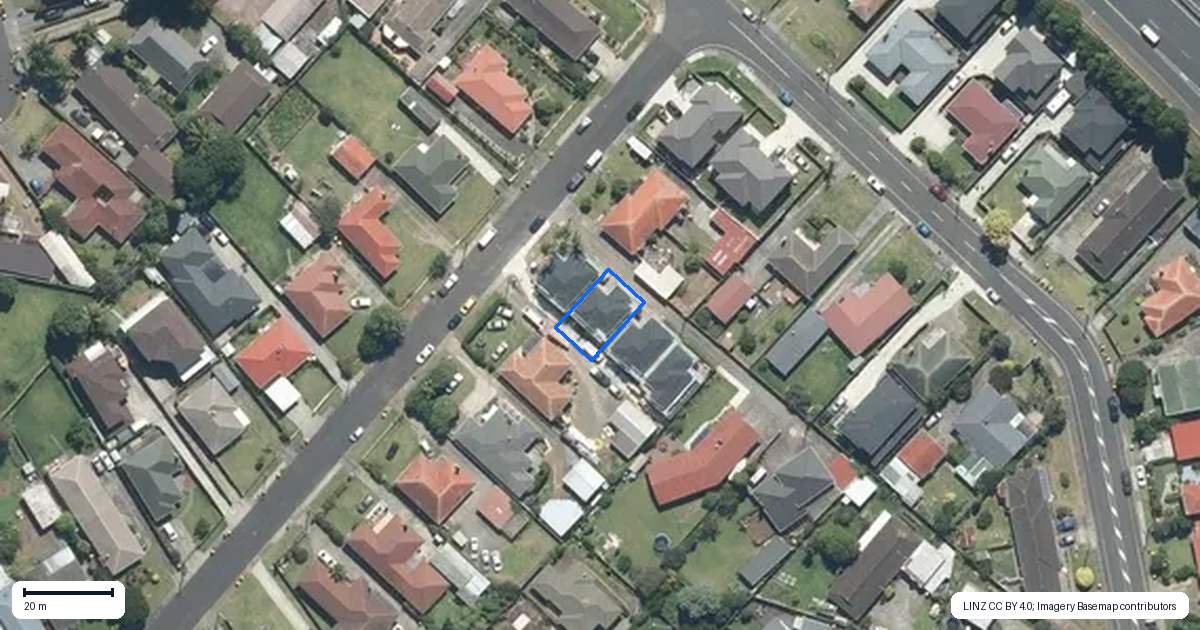 Property context map for 31B Sunnyside Crescent, Papatoetoe, Auckland