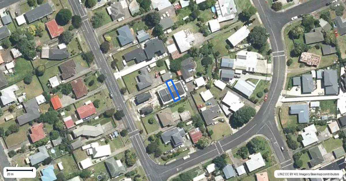 Property context map for 28E Friedlanders Road, Manurewa, Auckland