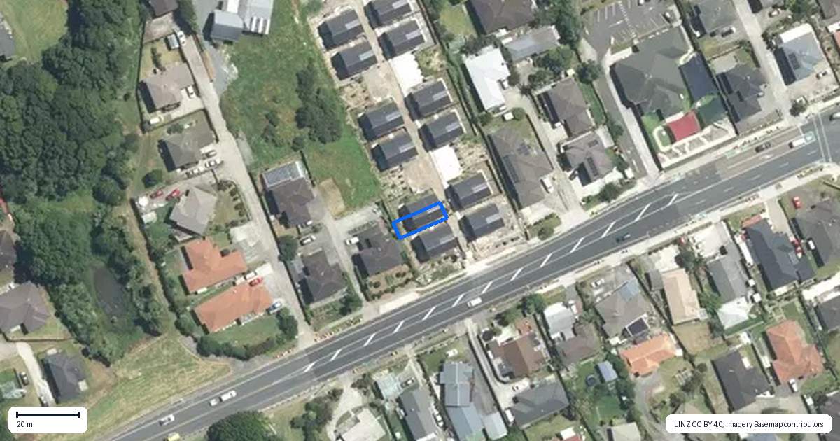 Property context map for 5 Mataara Lane, Manurewa, Auckland