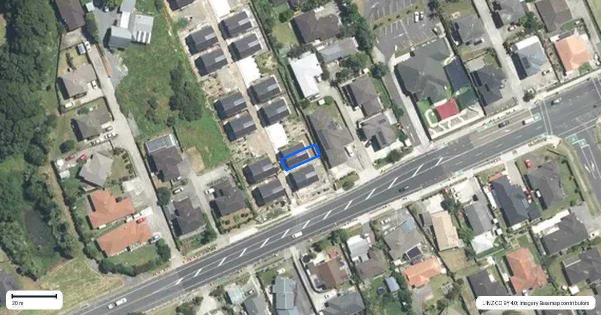 Property context map for 6 Mataara Lane, Manurewa, Auckland