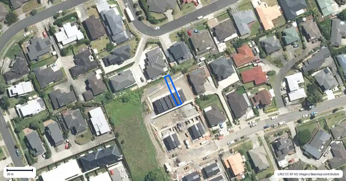 Property context map for 2/59 Saralee Drive, Manurewa, Auckland