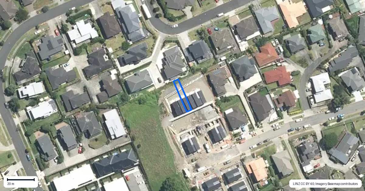 Property context map for 4/59 Saralee Drive, Manurewa, Auckland