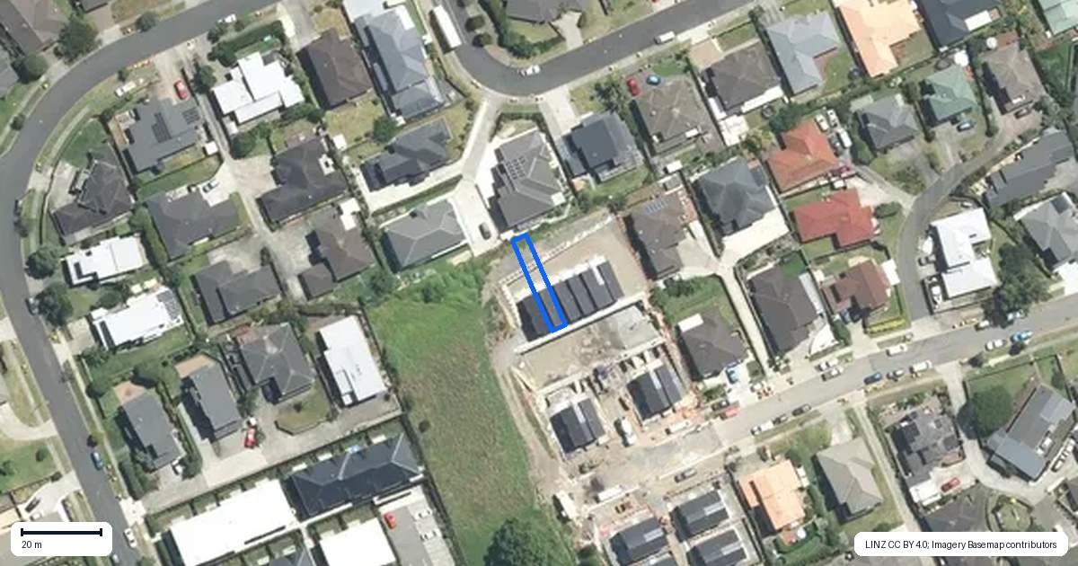 Property context map for 5/59 Saralee Drive, Manurewa, Auckland