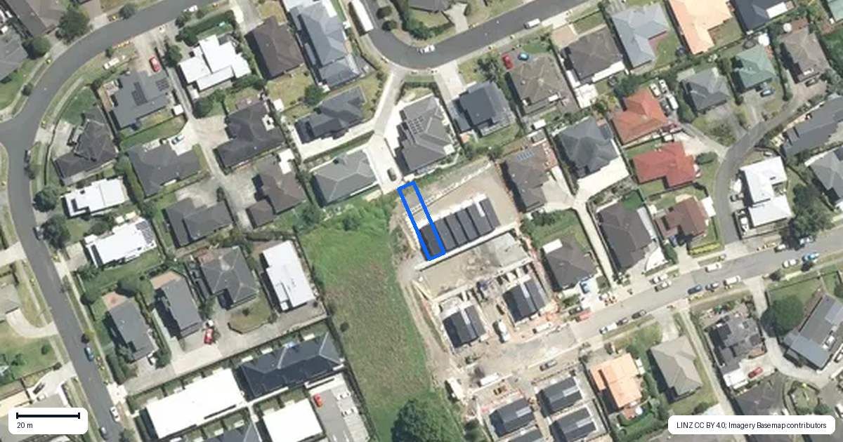Property context map for 6/59 Saralee Drive, Manurewa, Auckland