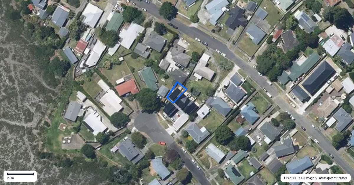 Property context map for 11D Pelorus Place, Pakuranga, Auckland