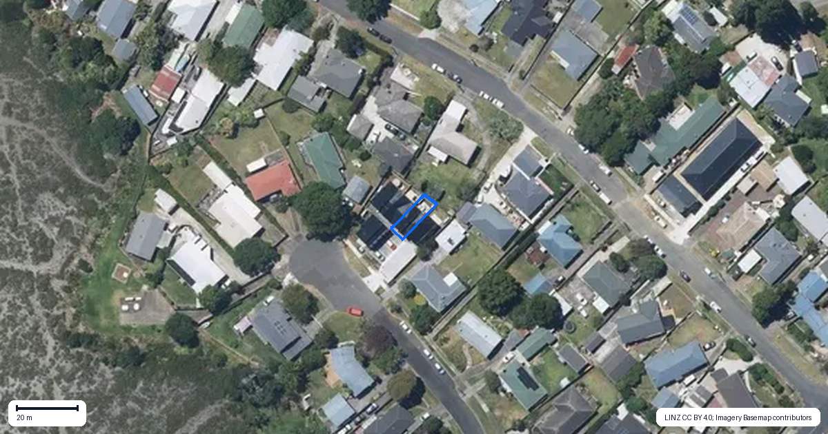 Property context map for 11B Pelorus Place, Pakuranga, Auckland