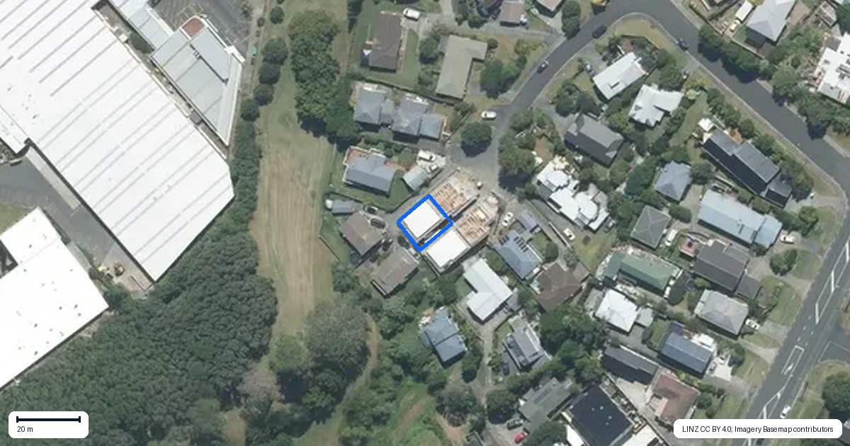 Property context map for 10C Mira Place, Windsor Park, Auckland
