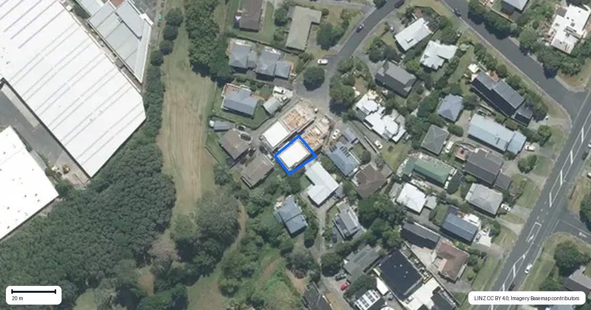 Property context map for 10B Mira Place, Windsor Park, Auckland