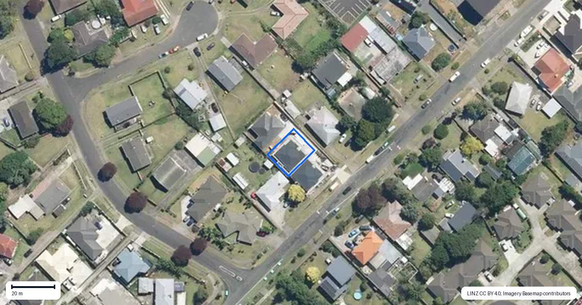 Property context map for 14A Royton Avenue, Mangere East, Auckland