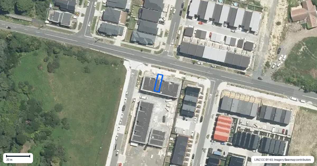 Property context map for 3/239 Flat Bush School Road, Flat Bush, Auckland