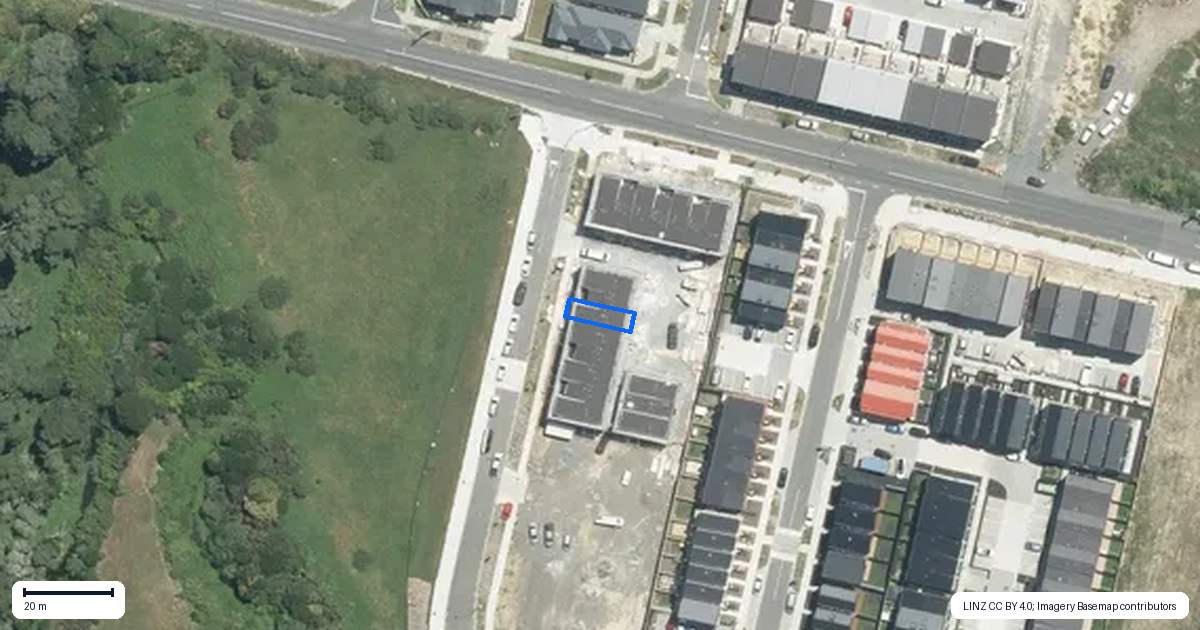 Property context map for 108 Whakatupu Road, Flat Bush, Auckland