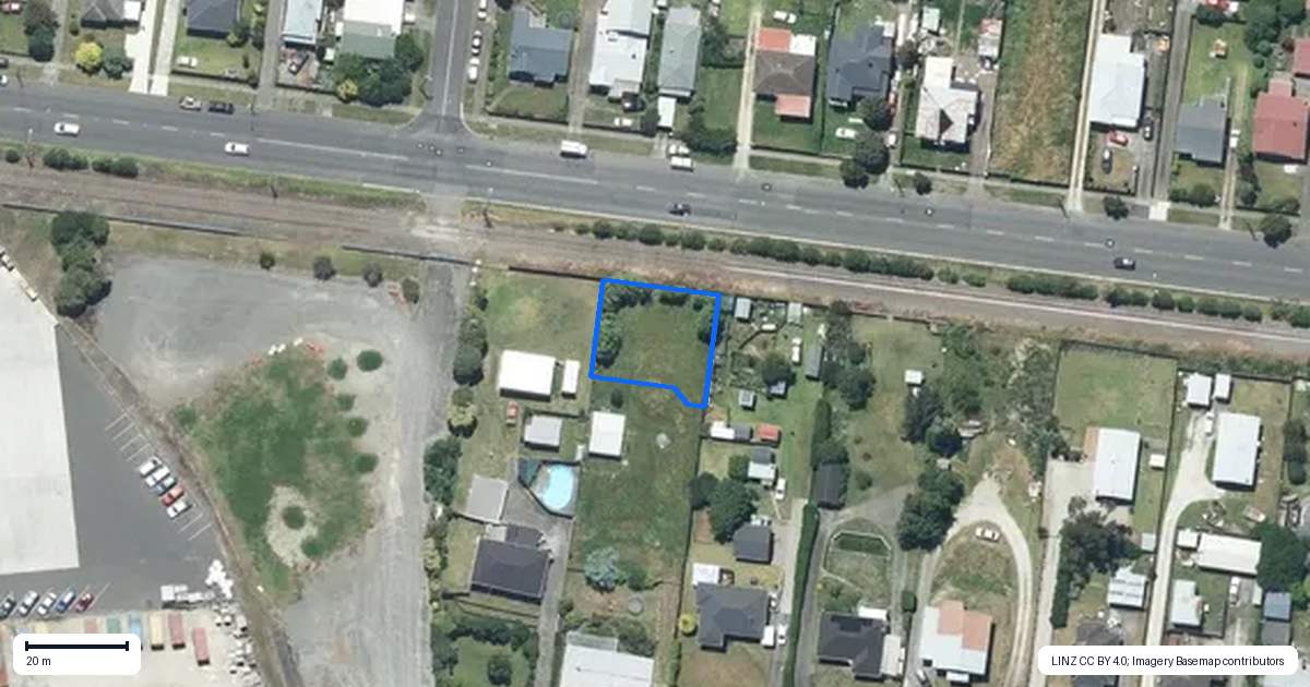 Property context map for 20C Wordsworth Street, Gonville, Whanganui