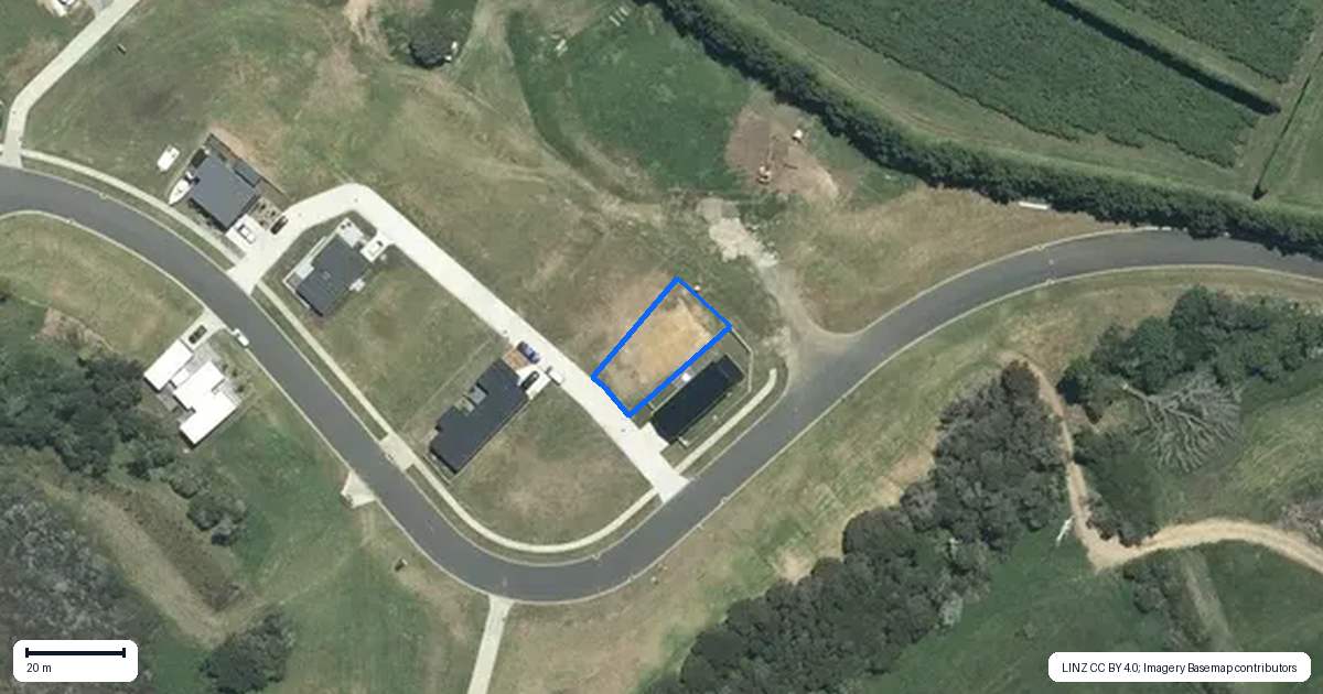 Property context map for 4 Pinnacles Lane, Pauanui